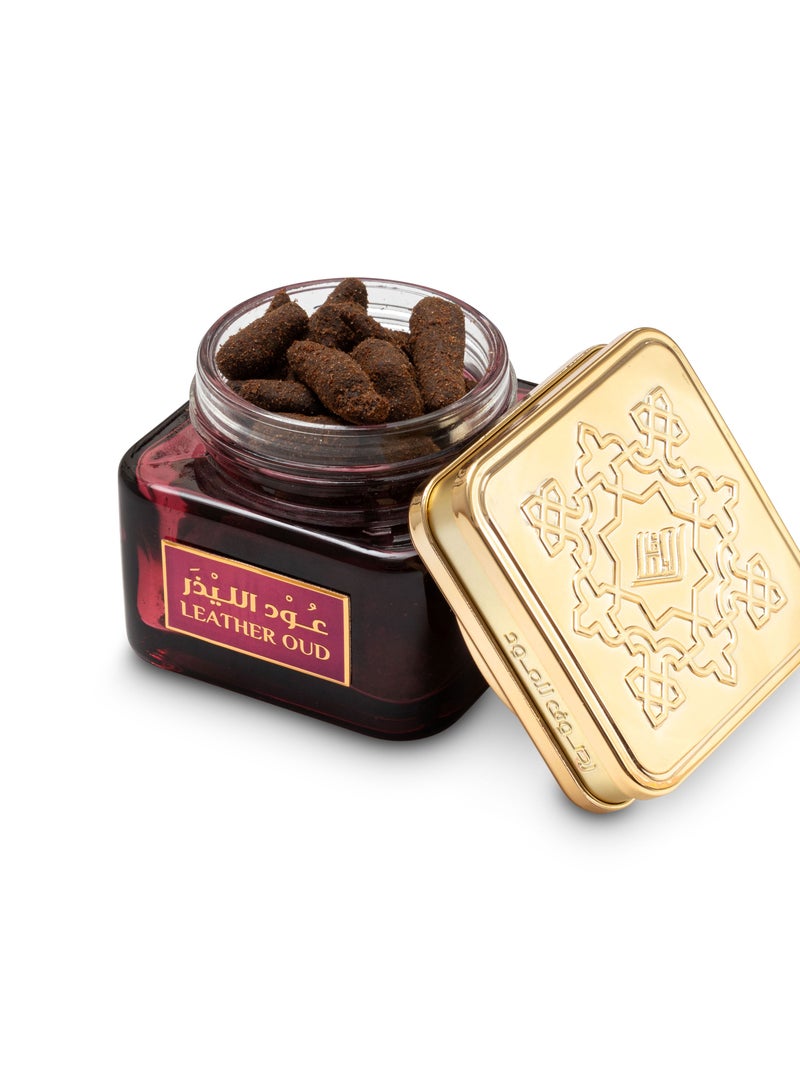 RASOUF Leather Oud Incense – Luxury Moroccan Oud by Rasouf - Image 3