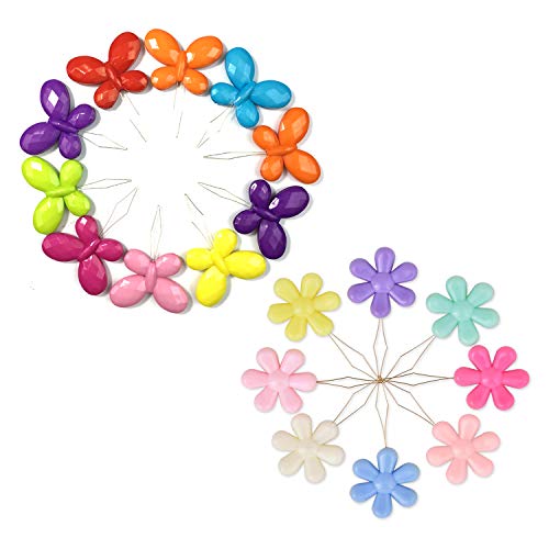 Weabetfu Latest 30 Pieces Needles Threaders with Clear Box,20pcs Flower and 10pcs Butterfly Durable Sewing Needle Threader for Hand Sewing and Needle Threaders for Embroidery(Random Colors) - Image 3