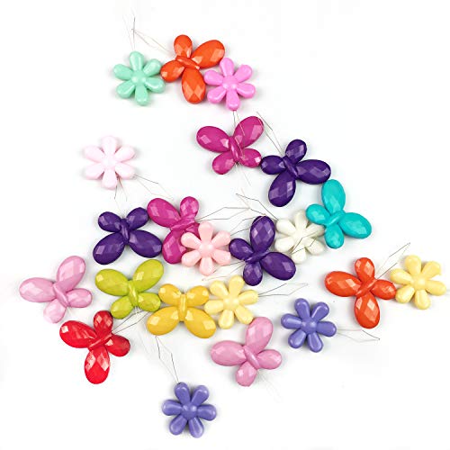 Weabetfu Latest 30 Pieces Needles Threaders with Clear Box,20pcs Flower and 10pcs Butterfly Durable Sewing Needle Threader for Hand Sewing and Needle Threaders for Embroidery(Random Colors) - Image 2