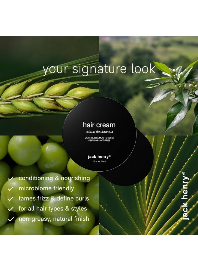 Jack Henry Hair Styling Cream For Men & Women Lightweight Grooming Cream For All Hair Types Antifrizz Cream For Complete Nourishment & Conditioning Micronutrient Thickening Cream For Fine Hair - Image 3