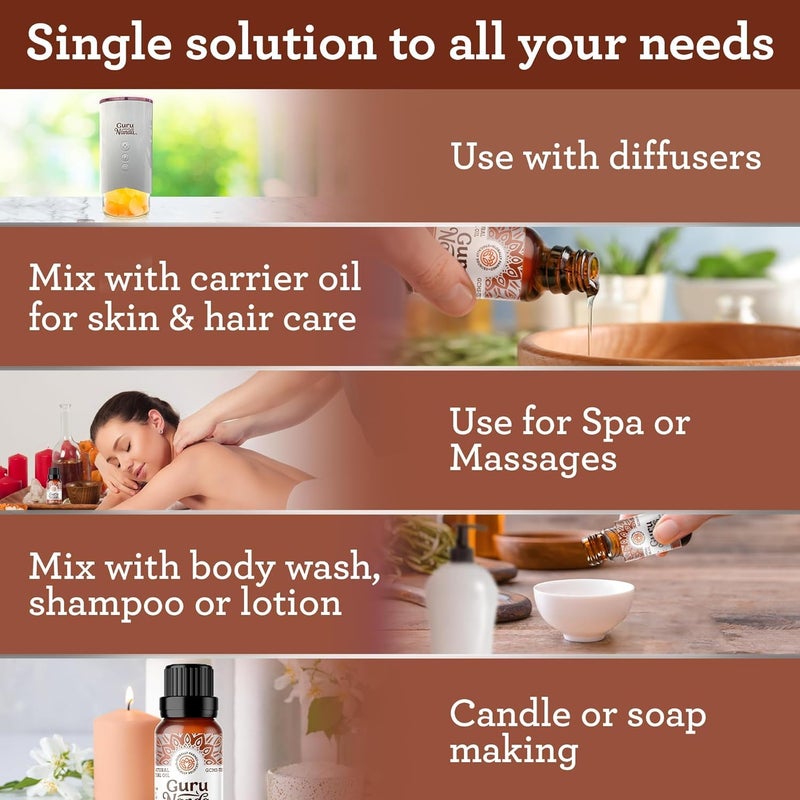 GuruNanda Clove Essential Oil - Pure, Natural & Undiluted for Aromatherapy and Diffuser - 15 ml - Image 5