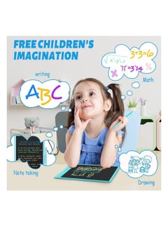 Generic 12Inch Colorful LCD Writing Tablet for Kids Digital E-writer Pads Gifts Portable Electronic Writing Drawing Board Memo Board with Lock Switch Handwriting Doddle Board Kids Learning Tools  - Image 4