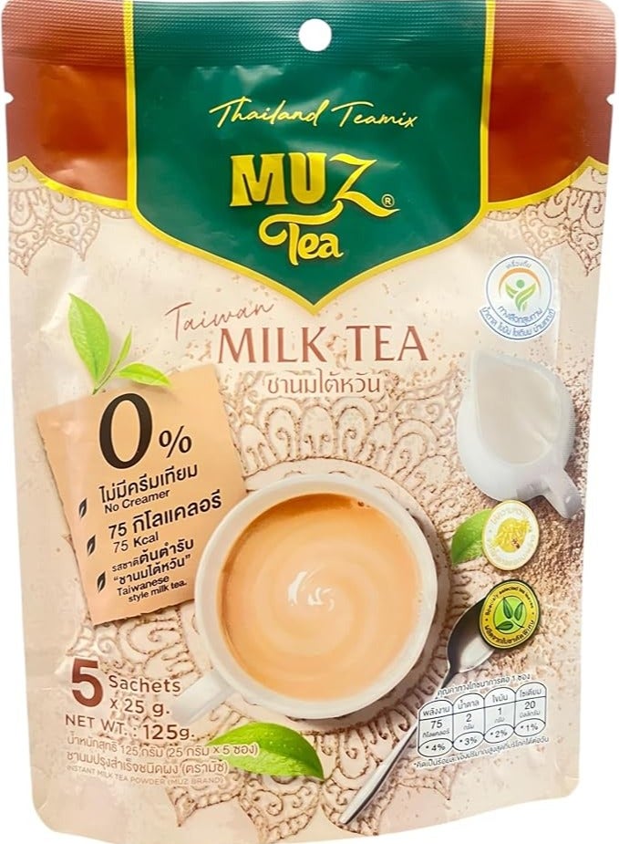 مو أكياس شاي الكرك بالحليب من موز تي مع سكر زهرة جوز الهند، عبوة 5 أكياس × 25 جرام - Image 1