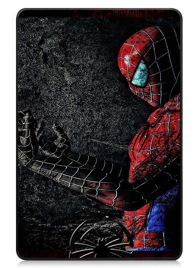 Theodor Protective Flip Case For Samsung Galaxy Tab S9 FE With Trifold Stand Auto Wake Sleep Shockproof Cover spider man copy - Image 1