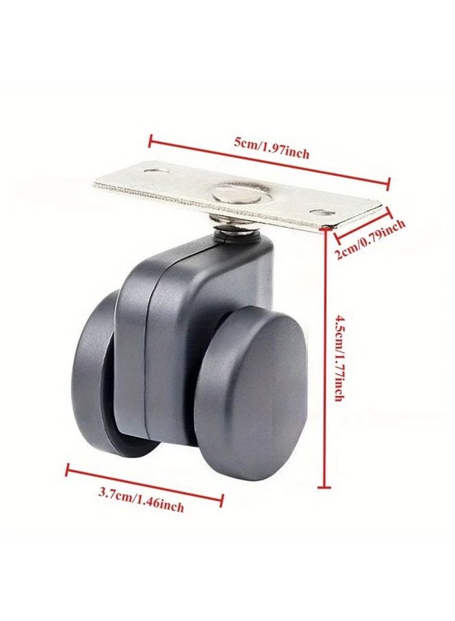 1pc Universal Caster Set Furniture Wheels Easy Move for Stools Sofa Trolleys - Image 4