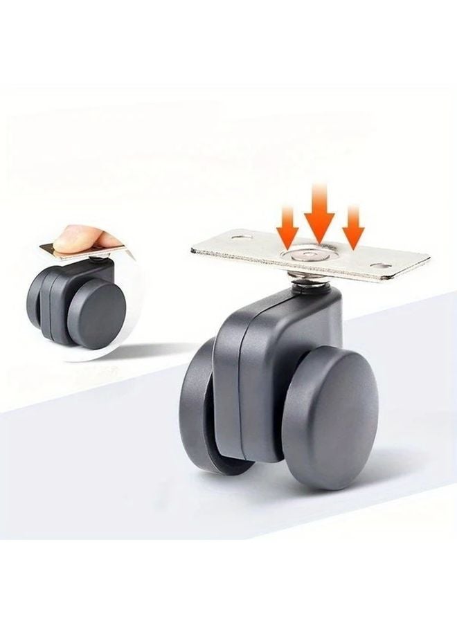 1pc Universal Caster Set Furniture Wheels Easy Move for Stools Sofa Trolleys - Image 3