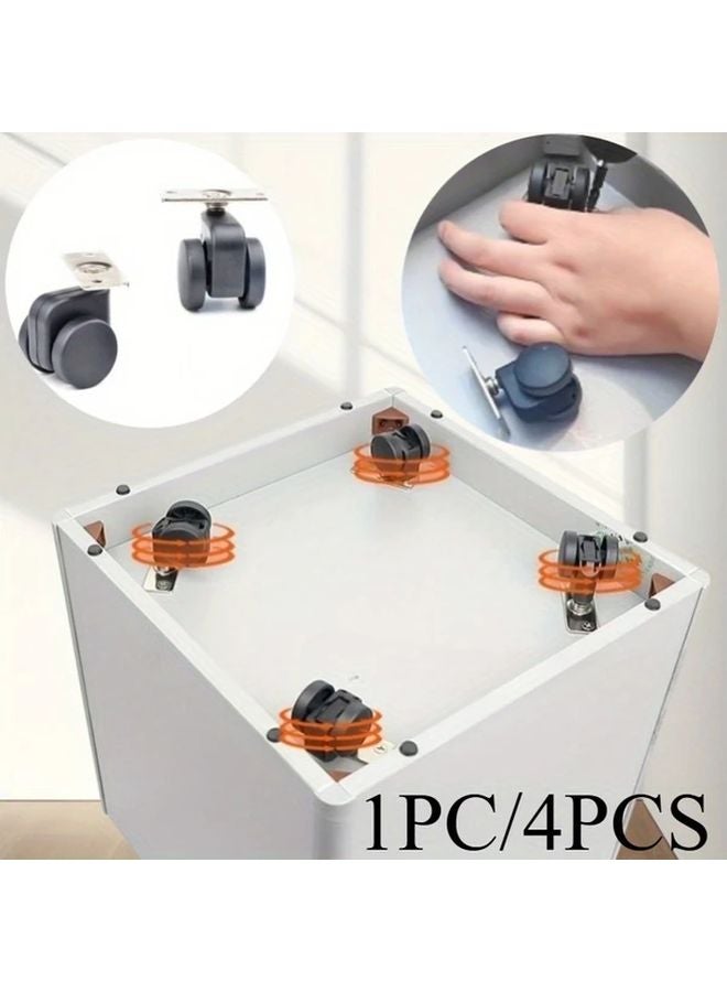1pc Universal Caster Set Furniture Wheels Easy Move for Stools Sofa Trolleys - Image 2