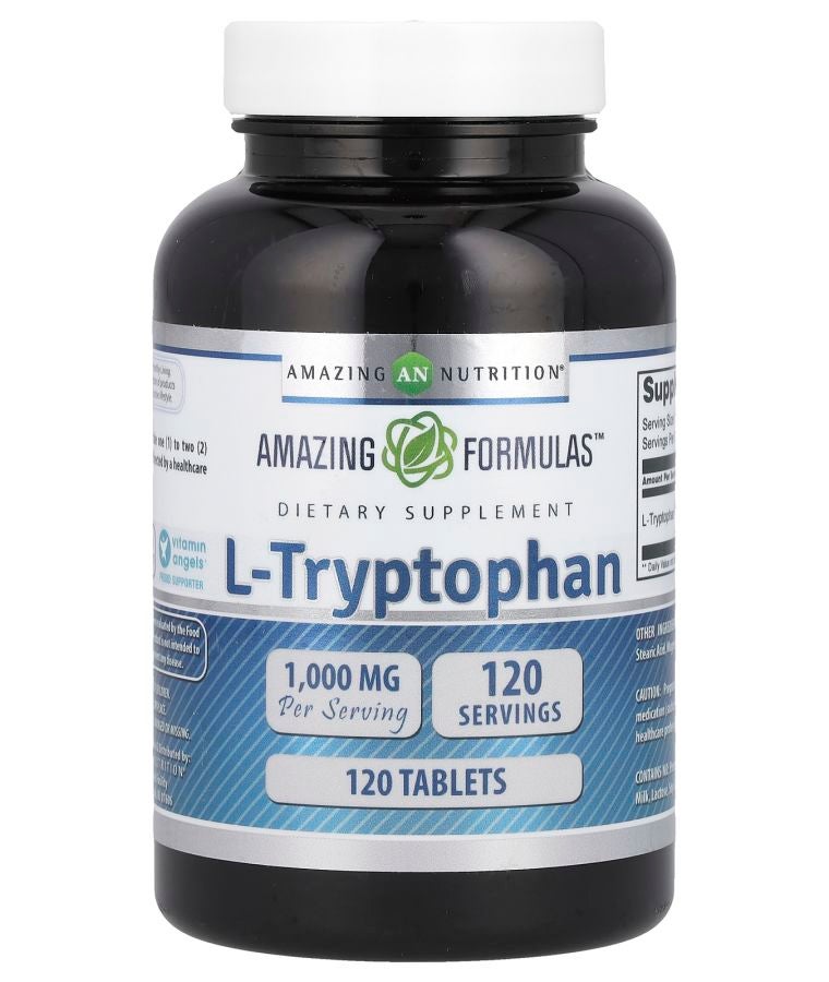 Amazing Nutrition L-Tryptophan 1000 mg 120 Tablets