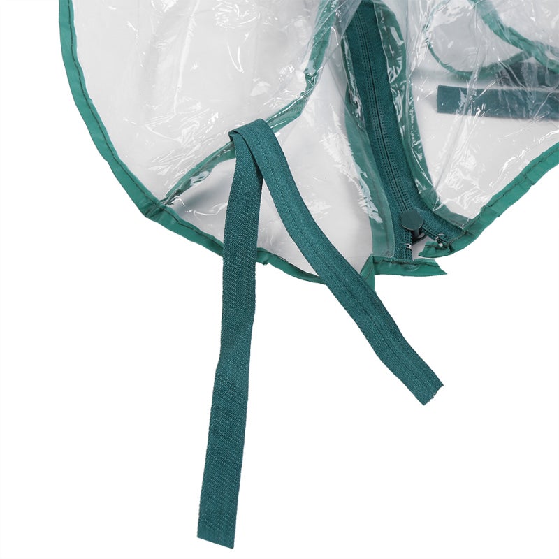 Greenhouse Cover:  High-Quality PVC Waterproof Anti-UV - Durable Sturdy Cold & Snowstorm Protection Cover for Outdoor Plant Nursery Winter Garden - Image 5