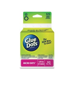Glue Dots Glue Dots Micro Dots Roll Clear .125in 325pcs  - Image 2