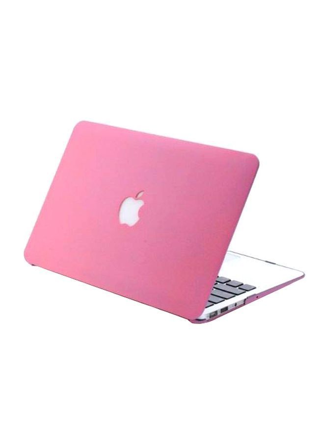 NIBEMINENT Rubberized Case For Apple MacBook Air 11-Inch Pink - Image 1