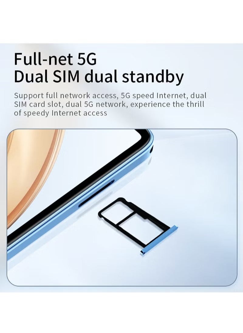 10.1-inch Android Tablet Dual SIM 5G WiFi 6GB RAM 128GB ROM Optimized for Gaming and Music Smart Tab