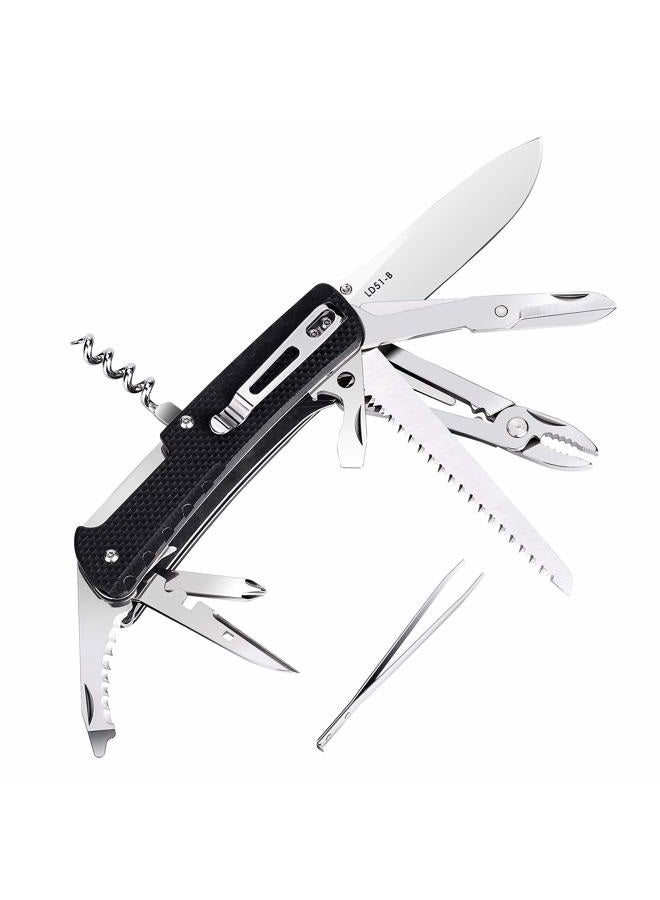 RUIKE fenix Unisex's Trekker LD-51B Multi-Tool, Black, One Size - Image 1