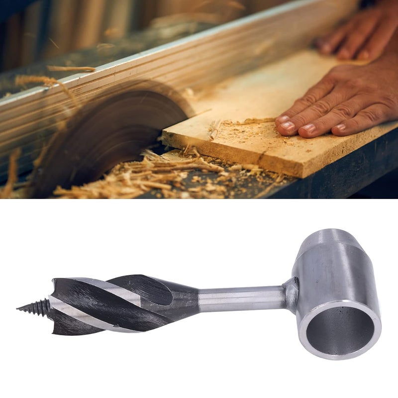 Manual Auger Drill Bit, Carbon Steel Hand Auger, Bushcraft Surl Tool for Woodw, 25mm Drill Bit with STO, for oor Woodw and Jungle Crafts - Image 3