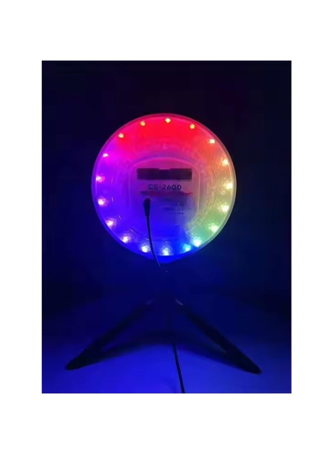 جينرال برو لوحة إضاءة دائرية RGB LED احترافية GenPro CS-2600 – 100 واط، 32 بوصة، مع تحكم عن بعد - Image 1