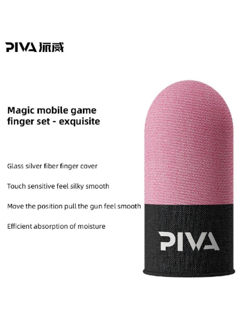 piva Peva Anti-Sweat Finger Glove for Gaming Pink