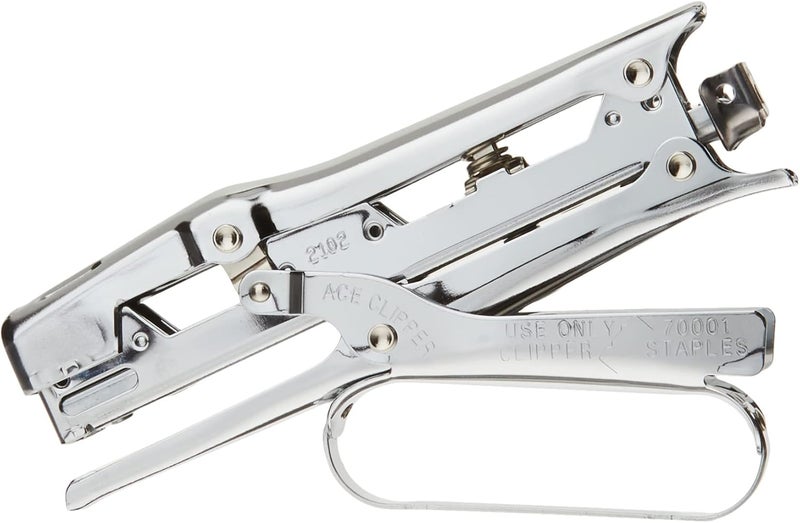 Advantus Ace 07020 Clipper Stapler Lightweight 210 Staple Capacity Chrome - Image 1
