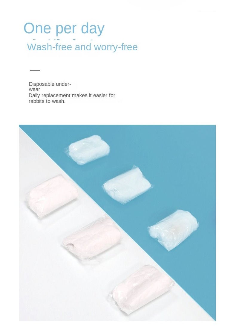 Bluejw Disposable Underwear for Women, 100Pcs Women’s Non-woven Briefs Handy Paper Panties One Time Use Undergarment for Travel Hotel Spa Massage Tanning Sauna, 100 Individual Packs One Size - Image 4