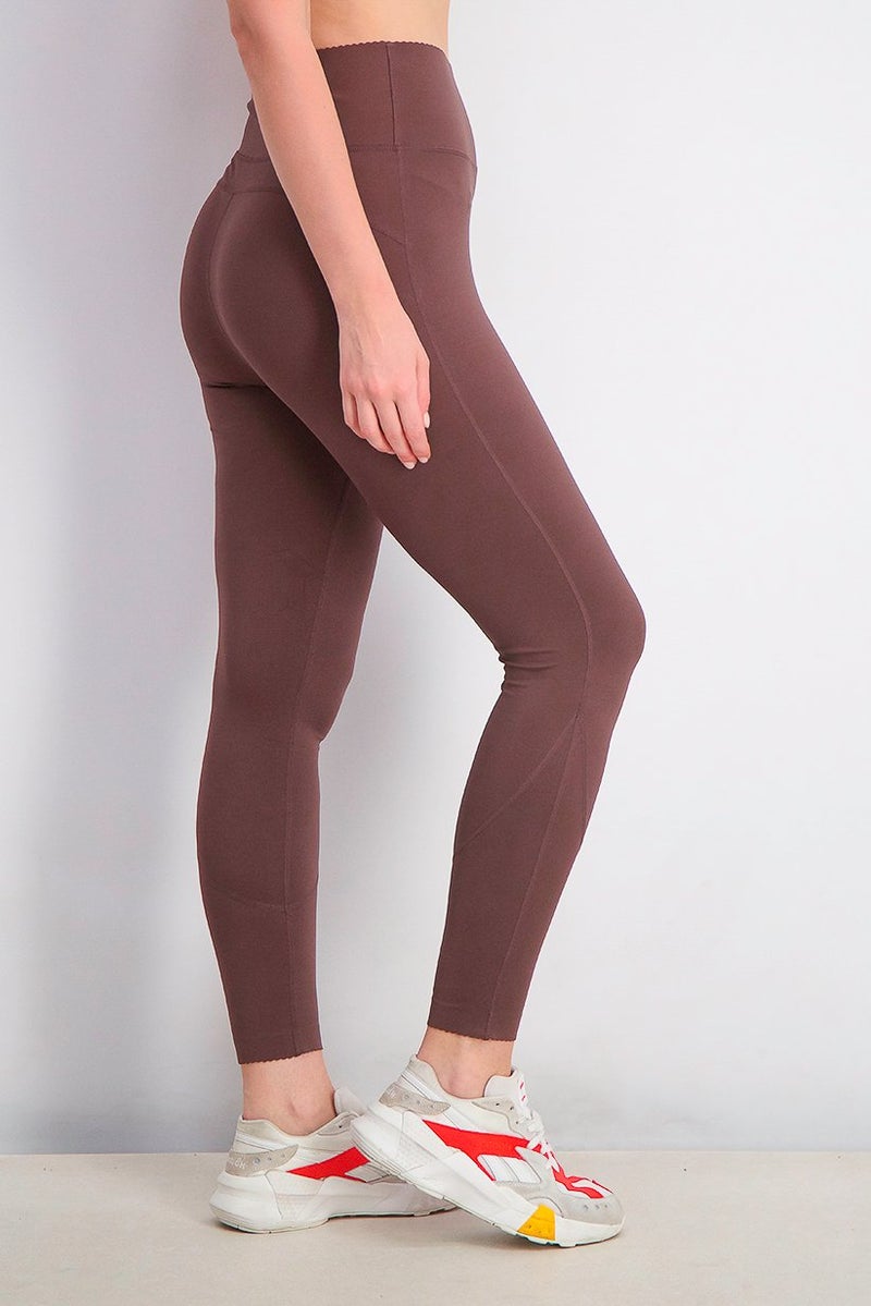 Tchibo Women Sportswear Fit Training Tights, Dark Brown - Image 2