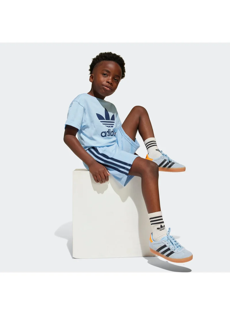 اديداس اوريجينالز Kids Adicolor Shorts And T-Shirt Set