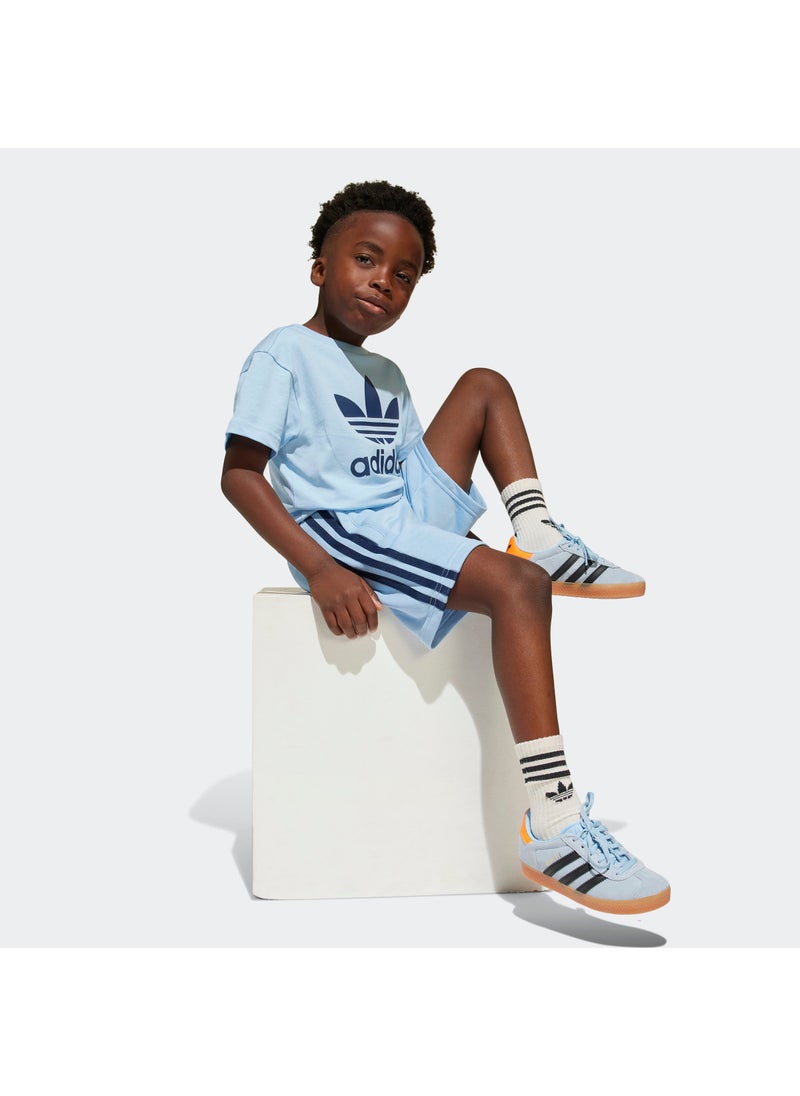adidas Originals - Kids Adicolor Shorts And T-Shirt Set - Image 1