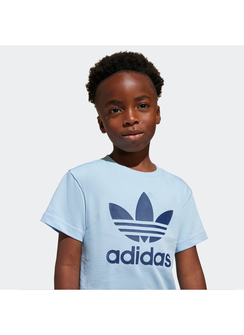 adidas Originals - Kids Adicolor Shorts And T-Shirt Set - Image 1