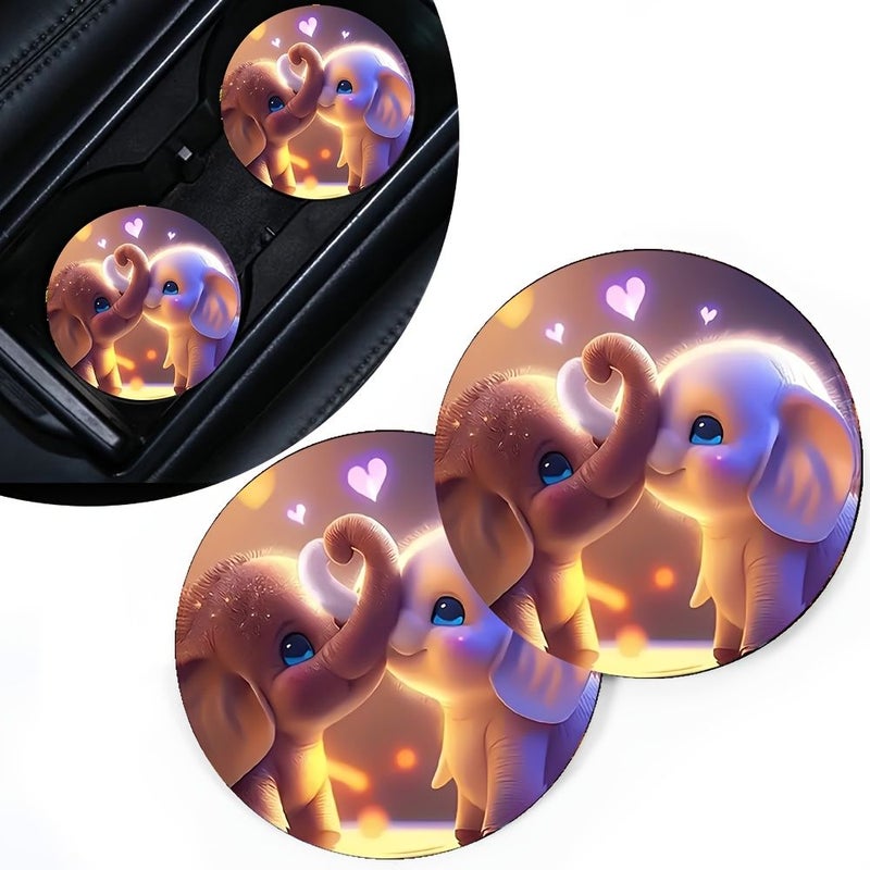 حامل أكواب غير قابل للانزلاق عالمي لسيارات بقطر 2.75 بوصة موديل CD075 - Image 1