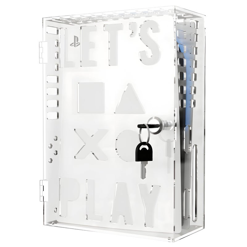 Skywin PS5 Console Lock Box for Parents Manage Kids Playtime with Acrylic Display Case for PlayStation 5 Secure Locking Box for PS5 Slim Pro Supports Healthy Screen Habits - Image 2