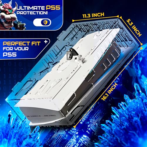 Skywin PS5 Console Lock Box for Parents Manage Kids Playtime with Acrylic Display Case for PlayStation 5 Secure Locking Box for PS5 Slim Pro Supports Healthy Screen Habits - Image 3
