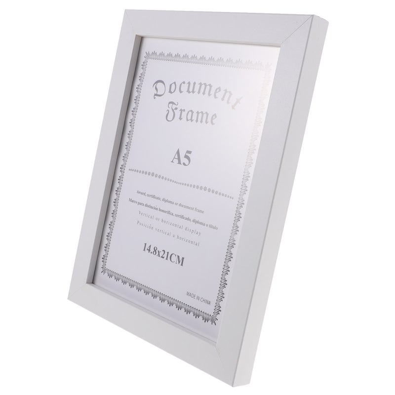 2pcs Business License Frame Picture Display Frame Photo Display Frame Wood Photo Frame Hanging Certificate Frame - Image 2