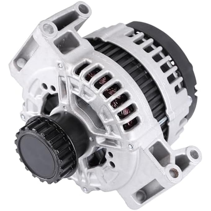 Slakerbe Alternator 0121715009 0125811051, Electrical New Alternator Compatible with Volvo XC60 2010-2015 XC90 2007-2014 S60 2011-2016 S80 07-15 V60 15-16 V70 08-10 L5 2.5L L6 3.0L 3.2L 12V 180Amp - Image 1