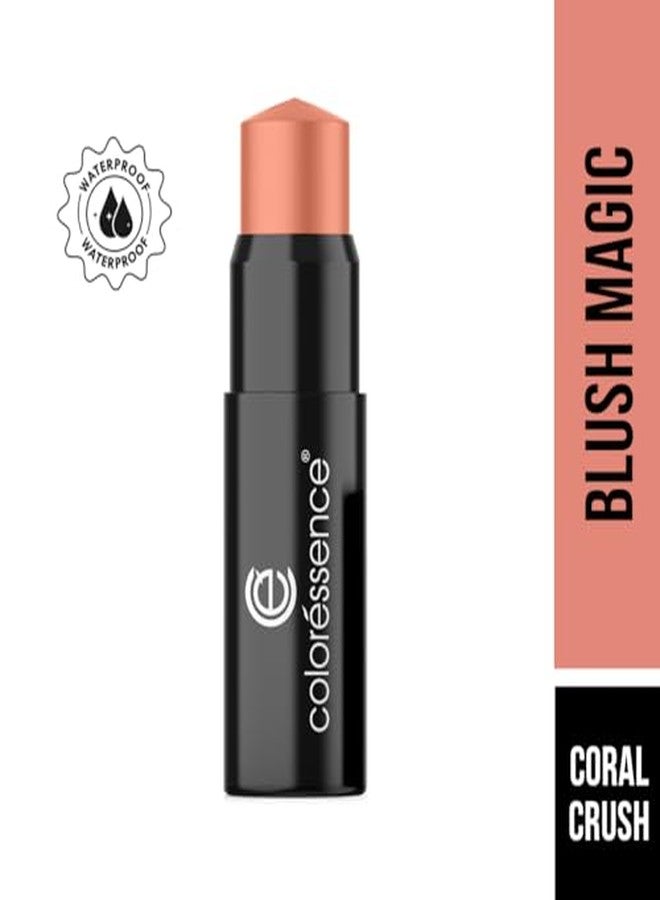 كالرسينس أقلام كولوريسنس ماجيك لأحمر الخدود والإضاءة | متعددة الاستخدامات كأحمر خدود، وإضاءة، وظلال عيون | مقاومة للماء | غنية بالأصباغ | لون كورال كراش - 7 جم - Image 3