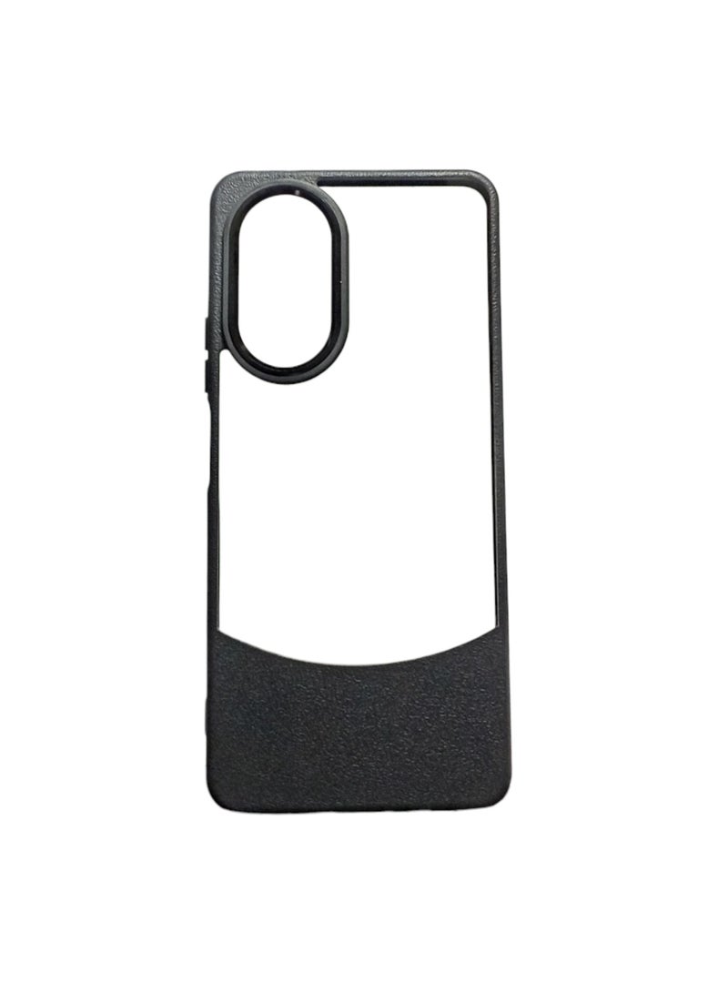 Plastic Back Cover For Oppo A78 4G Multi Color - Image 1