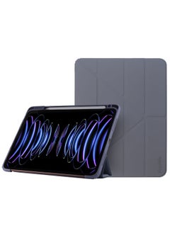 blupebble Hybrid Folio with Pen Holder Transparent Back with Auto Sleep/Wake function Shockproof Slim Case Designed for iPad 10.9"- 10th Gen  - Image 1