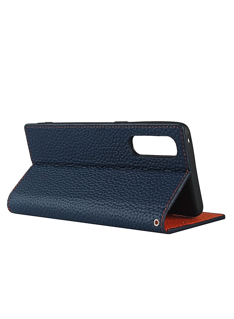 Suteni Flip Cover Card Slots Leather Phone Case for Oppo - Image 3