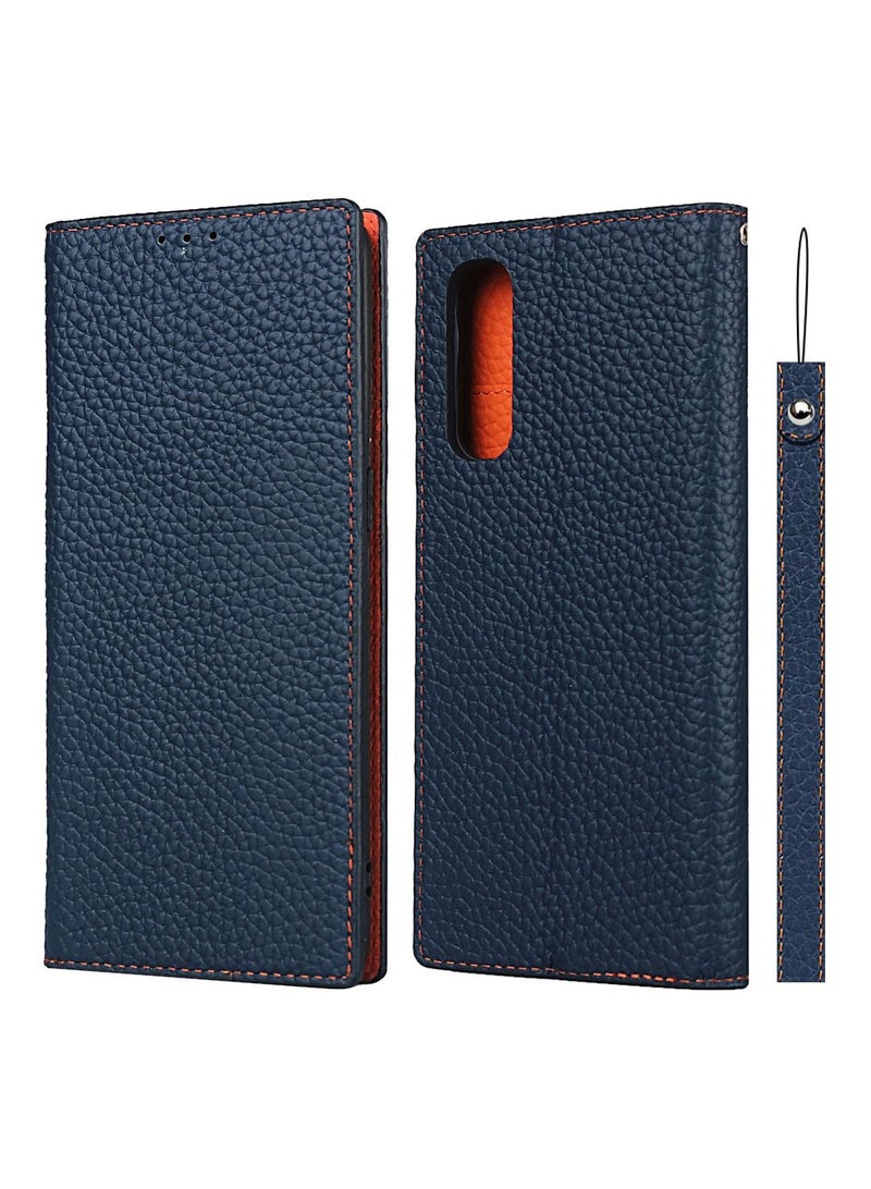 Suteni Flip Cover Card Slots Leather Phone Case for Oppo - Image 1