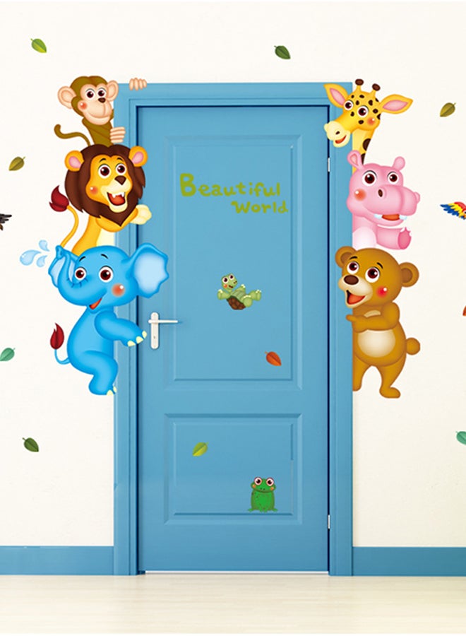 DaDa Home Cartoon Removable Wall Sticker Multicolour 60x40cm - Image 2