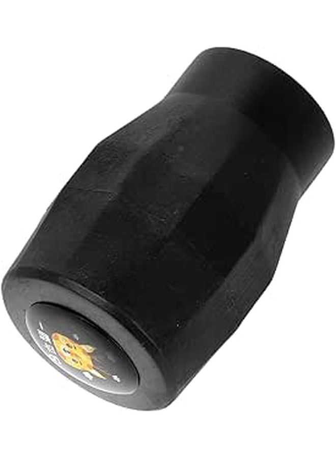 Electric Bike Foot Peg Rubber Plug Replacement Protector Cover End Cap Anti Collision Accessory Black - Image 1