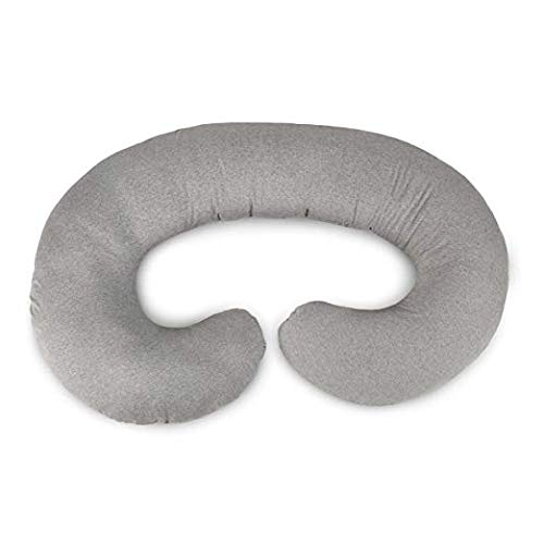 Snoozy SNOOZY Ultra Soft CShape Pregnancy Pillow Multi Purpose with Removable Cover Zip Grey  - Image 4
