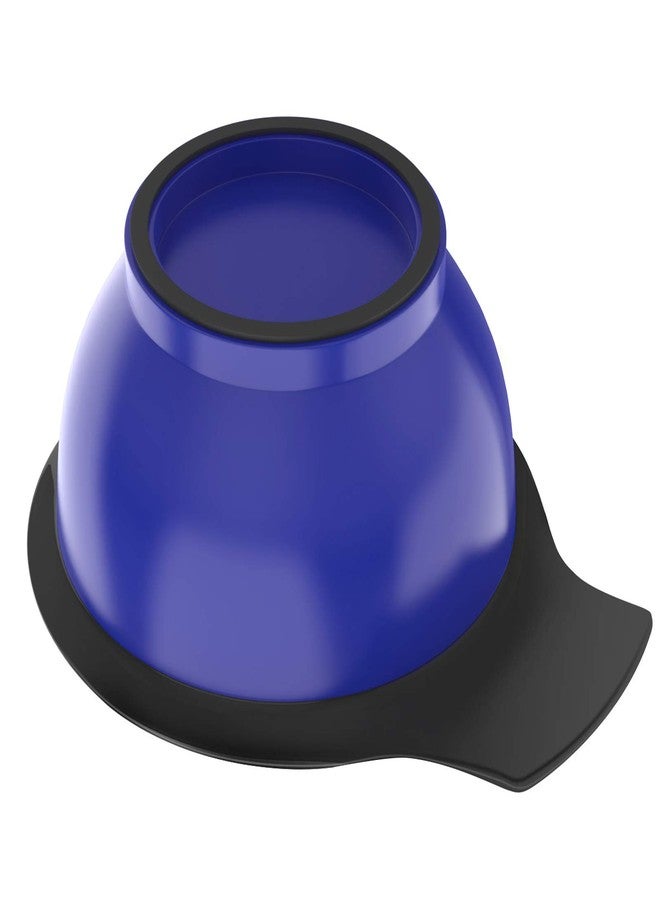 سيج بيوتي وعاء خلط صبغة الشعر من سيجبوتي، وعاء بلاستيكي لتلوين الشعر للاستخدام المنزلي، مثالي لمصففي الشعر في صالونات الحلاقة، كوب متين لتلوين الشعر بتقنية الأومبري، مناسب للشعر الطويل والقصير والشعر الطبيعي - أزرق ملكي - Image 4