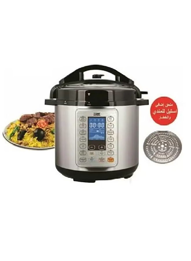 إكسبير طنجرة ضغط كهربائية 8 لتر، جرانيت، مع ملحق ماندي | XPC12M8G - Image 2