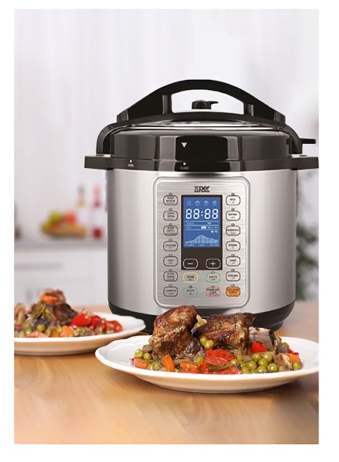 إكسبير طنجرة ضغط كهربائية 8 لتر، جرانيت، مع ملحق ماندي | XPC12M8G - Image 3