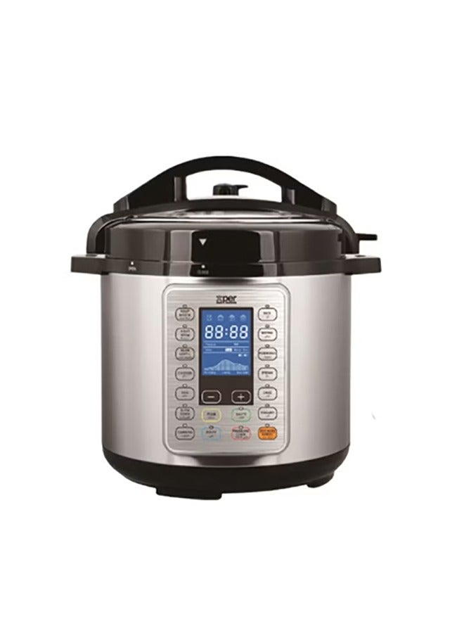 إكسبير طنجرة ضغط كهربائية 8 لتر، جرانيت، مع ملحق ماندي | XPC12M8G - Image 4