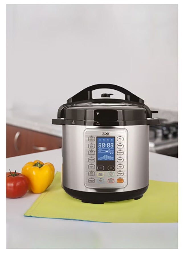 إكسبير طنجرة ضغط كهربائية 8 لتر، جرانيت، مع ملحق ماندي | XPC12M8G - Image 5