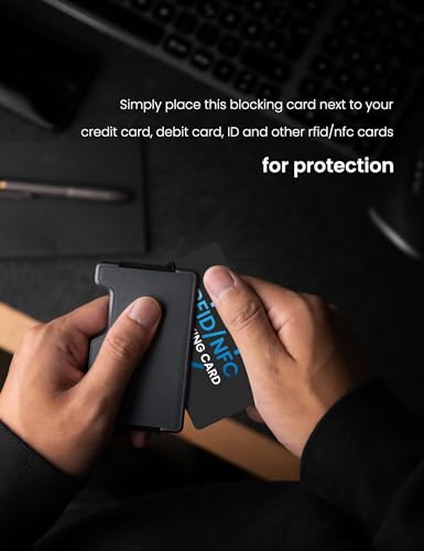 WHonor RFID Blocking Card 6 Pack, Bank Debit Credit Card Protector, Anti-Theft Contactless NFC Blocker, Entire Wallet Protection - Image 5