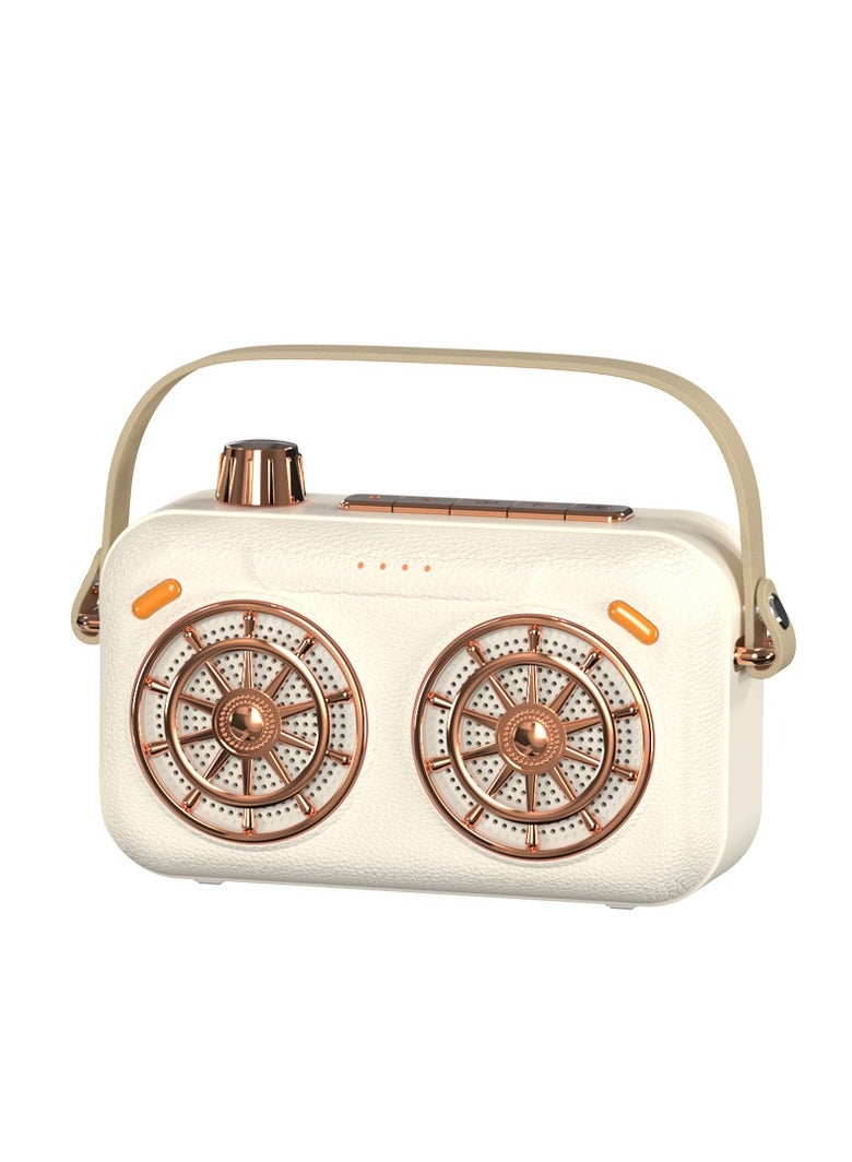 GULFLINK Portable Bluetooth Speaker with Microphone Set White  - Image 1