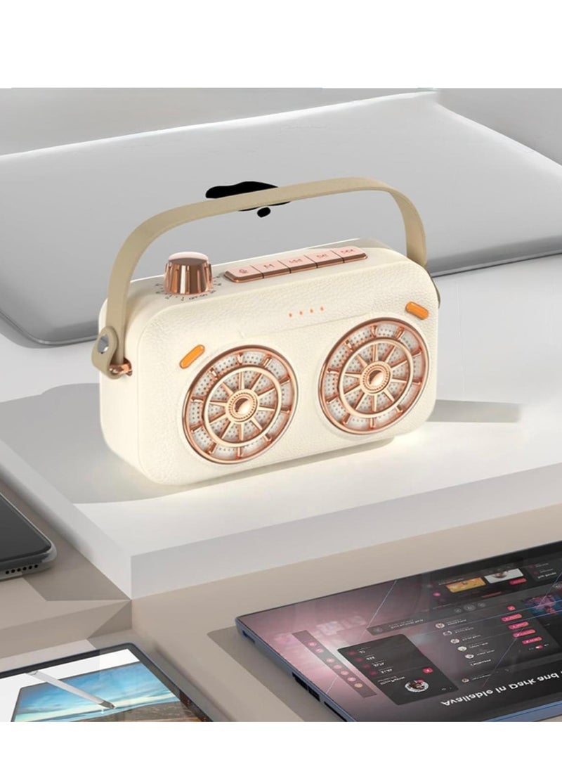 GULFLINK Portable Bluetooth Speaker with Microphone Set White  - Image 2