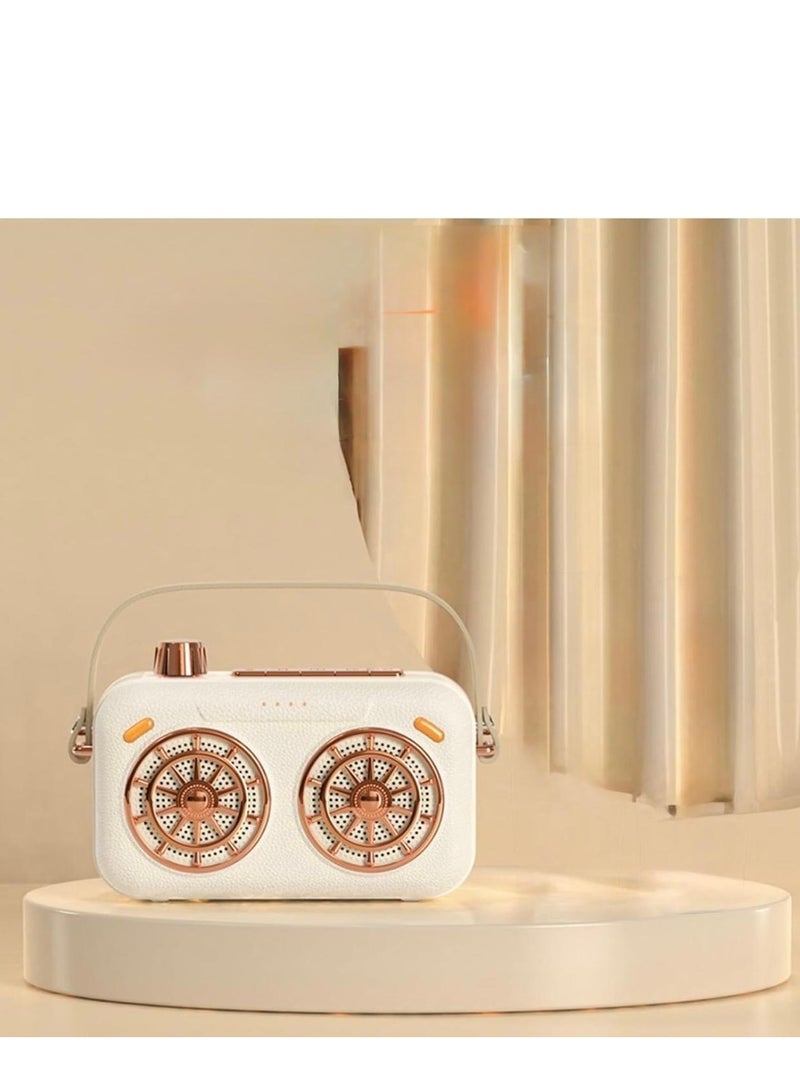 GULFLINK Portable Bluetooth Speaker with Microphone Set White  - Image 4