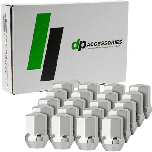 DPAccessories 20 Chrome Lug Nuts Fits Chrysler 300 Dodge Charger Challenger RAM 1500 2500 LCB3D8HCOCH04020