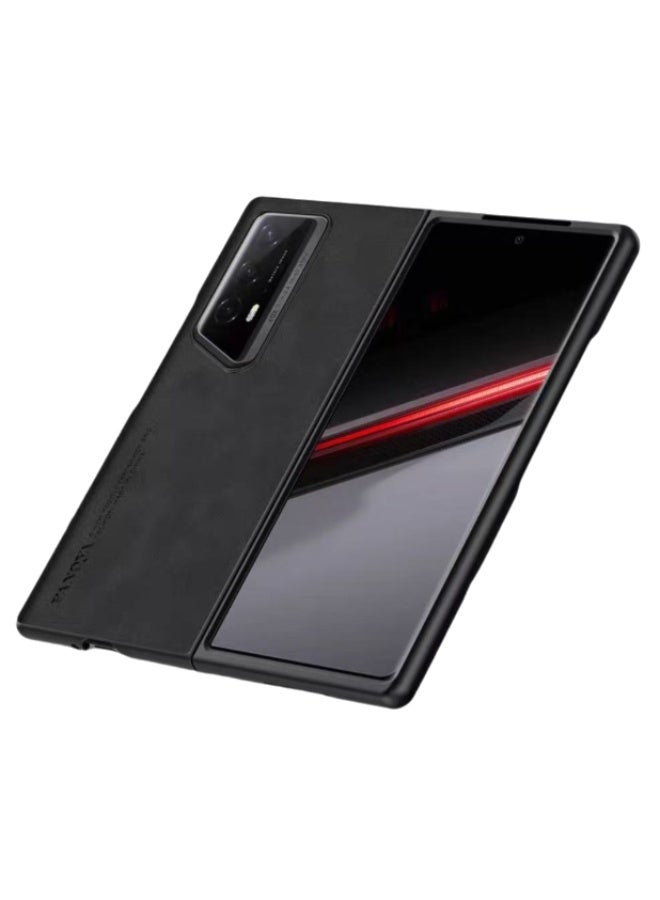 Honor Magic V2 RSR Folding screen new business plain leather protective cover For Magic V2 RSR